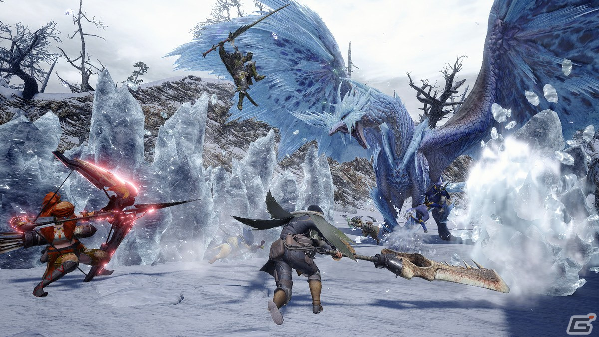 「モンスターハンターライズ：サンブレイク」冰龍 イヴェルカーナなどが登場する無料アップデート第4弾が2月7日に配信！の画像2