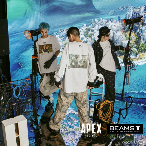 Apex Legends」とBEAMS Tのコラボアイテムが2月10日に発売！普段着から