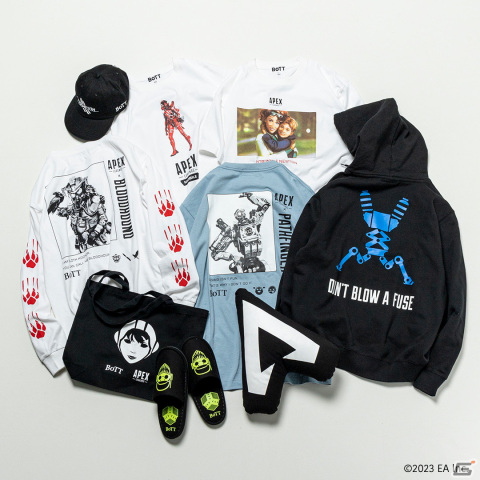「Apex Legends」とBEAMS Tのコラボアイテムが2月10日に発売！普段着からホームウェアまで幅広くラインナップの画像6