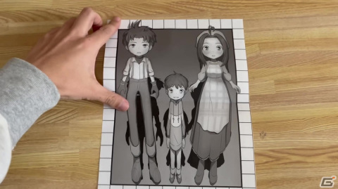 「牧場物語 Welcome！ワンダフルライフ」発売記念映像「牧場物語」ペーパークラフト物語～とある家族の思い出～のメイキング映像が公開！の画像2