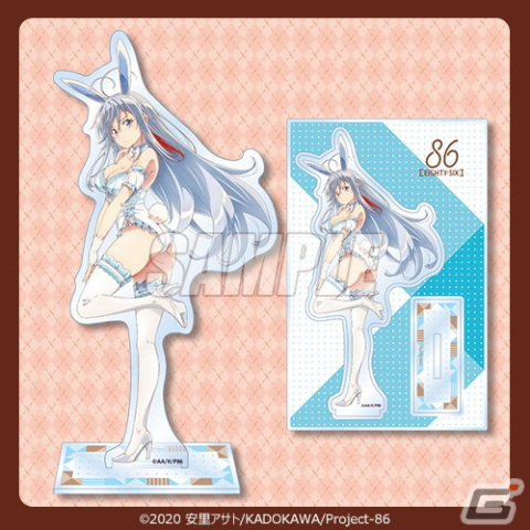 TVアニメ 「86―エイティシックス―」レーナの描き下ろし白黒バニー姿の