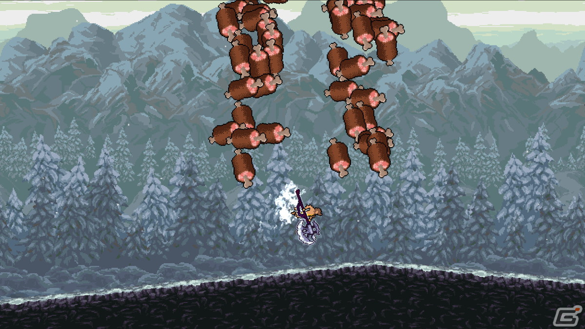 お腹を空かせた原始人が狩りを行うジャンプアクションゲーム「Hungry Caveman」がSteamで配信開始！の画像11