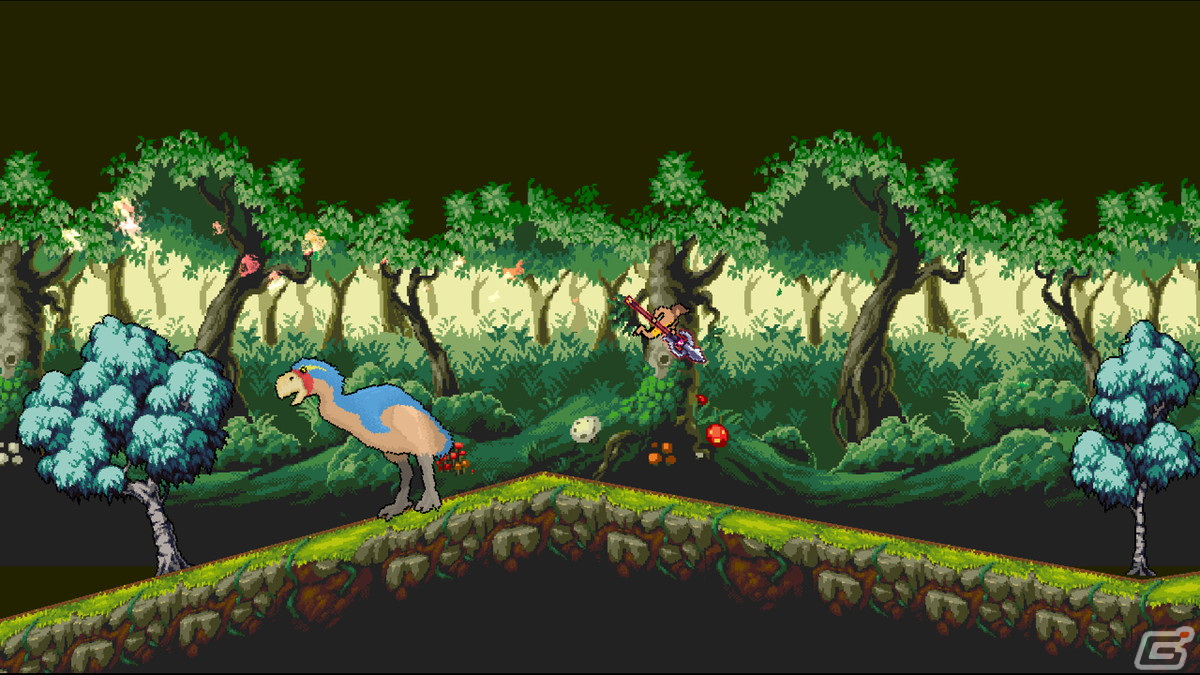 お腹を空かせた原始人が狩りを行うジャンプアクションゲーム「Hungry Caveman」がSteamで配信開始！の画像5