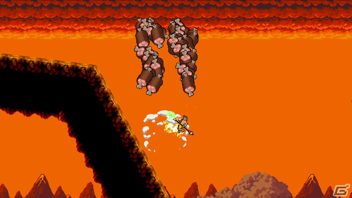 お腹を空かせた原始人が狩りを行うジャンプアクションゲーム「Hungry Caveman」がSteamで配信開始！の画像8