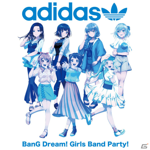 Adidas Originalsとatmosのコラボアパレルより「ガルパ」のTシャツやパーカーなどが2月11日より販売！の画像2