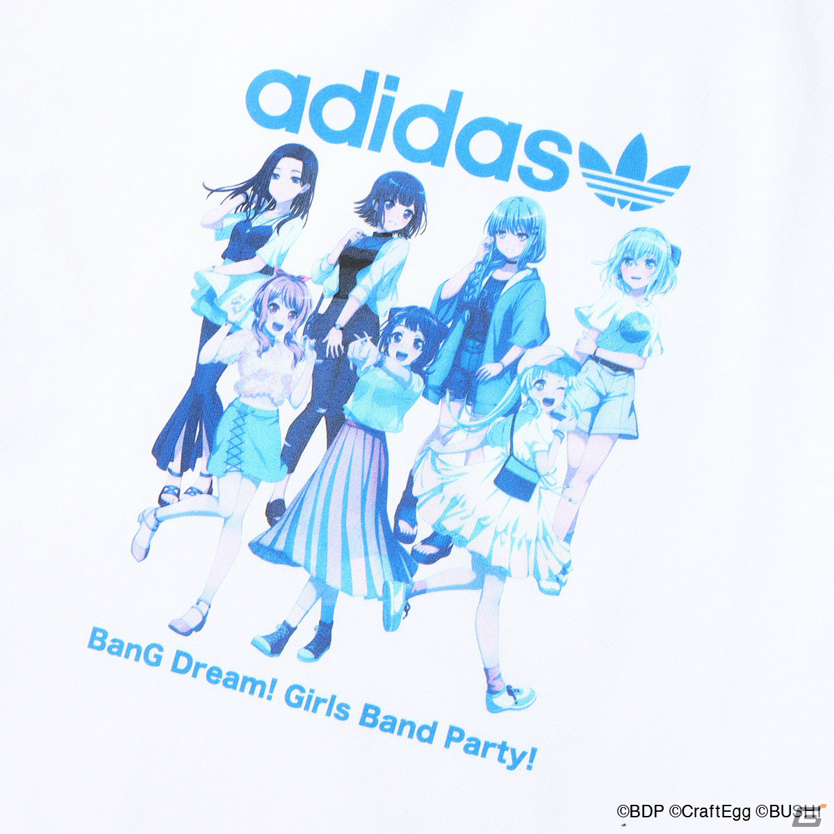 Adidas Originalsとatmosのコラボアパレルより「ガルパ」のTシャツやパーカーなどが2月11日より販売！の画像12