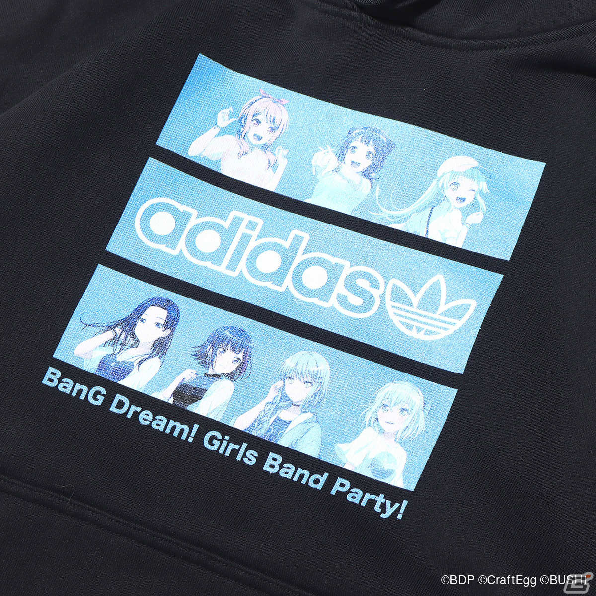 Adidas Originalsとatmosのコラボアパレルより「ガルパ」のTシャツやパーカーなどが2月11日より販売！の画像14
