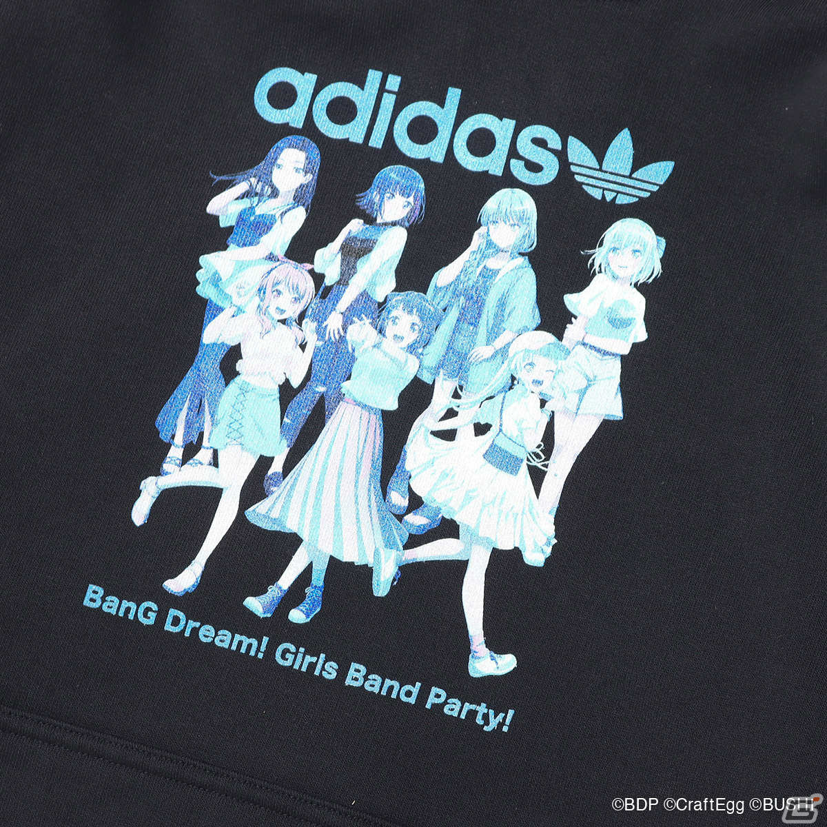 Adidas Originalsとatmosのコラボアパレルより「ガルパ」のTシャツやパーカーなどが2月11日より販売！の画像16
