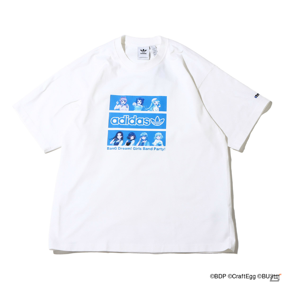 Adidas Originalsとatmosのコラボアパレルより「ガルパ」のTシャツやパーカーなどが2月11日より販売！の画像5