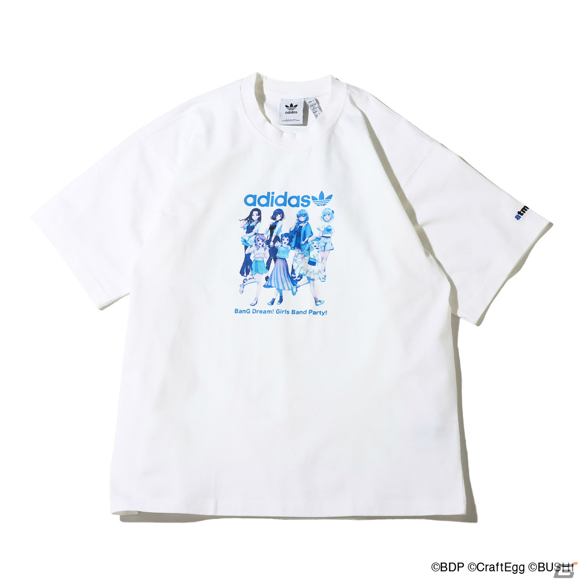 Adidas Originalsとatmosのコラボアパレルより「ガルパ」のTシャツやパーカーなどが2月11日より販売！の画像7