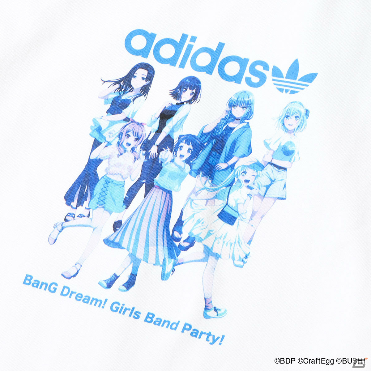 Adidas Originalsとatmosのコラボアパレルより「ガルパ」のTシャツやパーカーなどが2月11日より販売！の画像8
