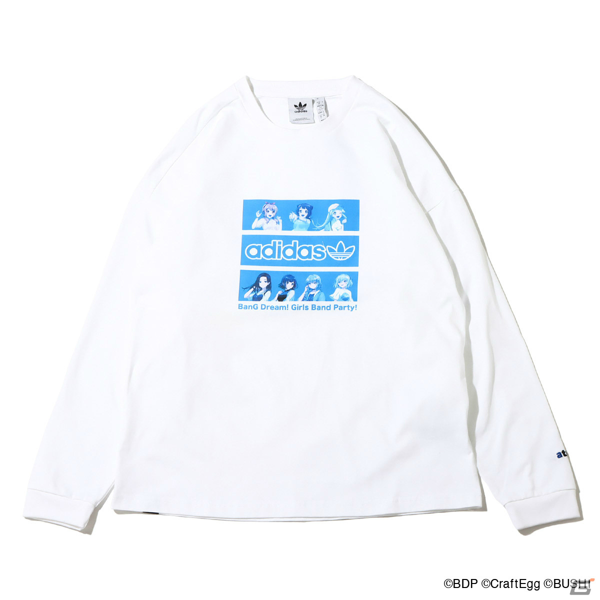 Adidas Originalsとatmosのコラボアパレルより「ガルパ」のTシャツやパーカーなどが2月11日より販売！の画像9