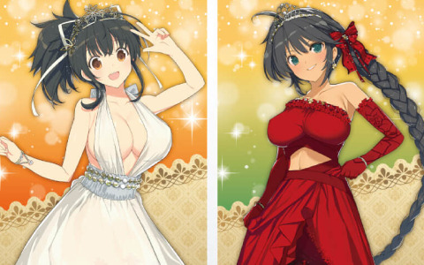 「シノビマスター 閃乱カグラ NEW LINK」のオンラインくじ「eeoくじ」が発売！華麗＆大胆な衣装をまとった飛鳥たちの景品が登場