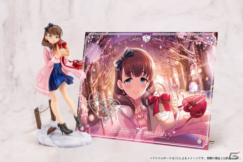 「アイドルマスター シンデレラガールズ」プロデューサーとのバレンタインの様子を描いた佐久間まゆのフィギュアが登場！の画像25