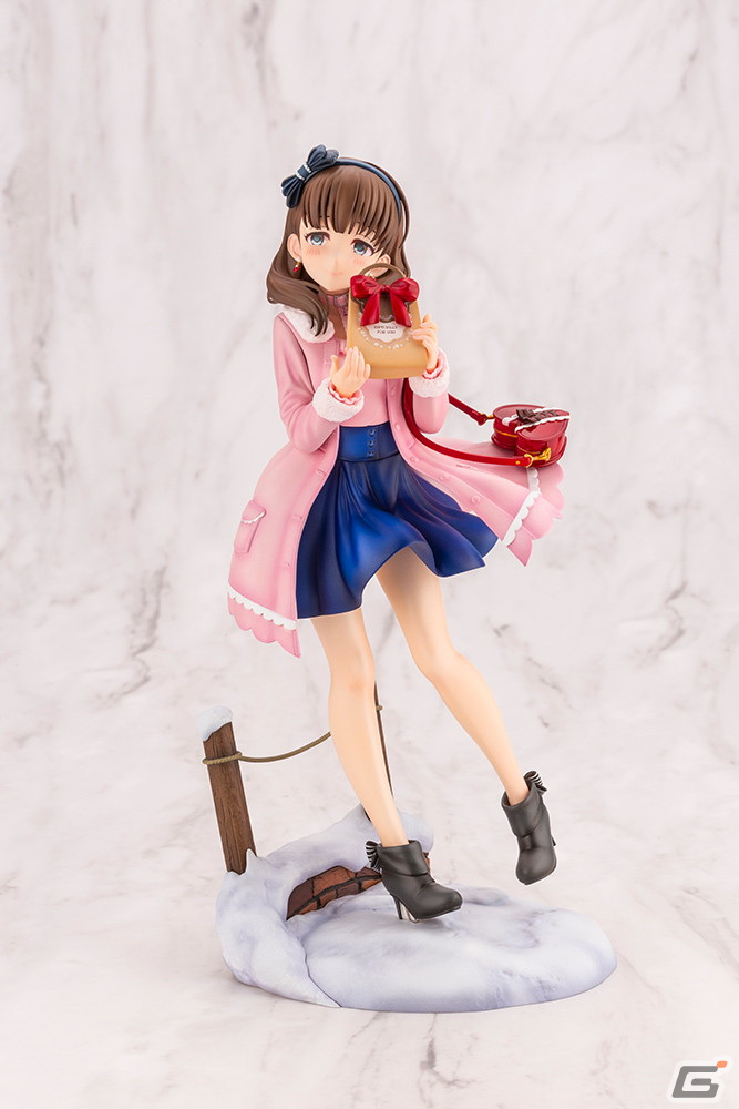 「アイドルマスター シンデレラガールズ」プロデューサーとのバレンタインの様子を描いた佐久間まゆのフィギュアが登場！の画像2