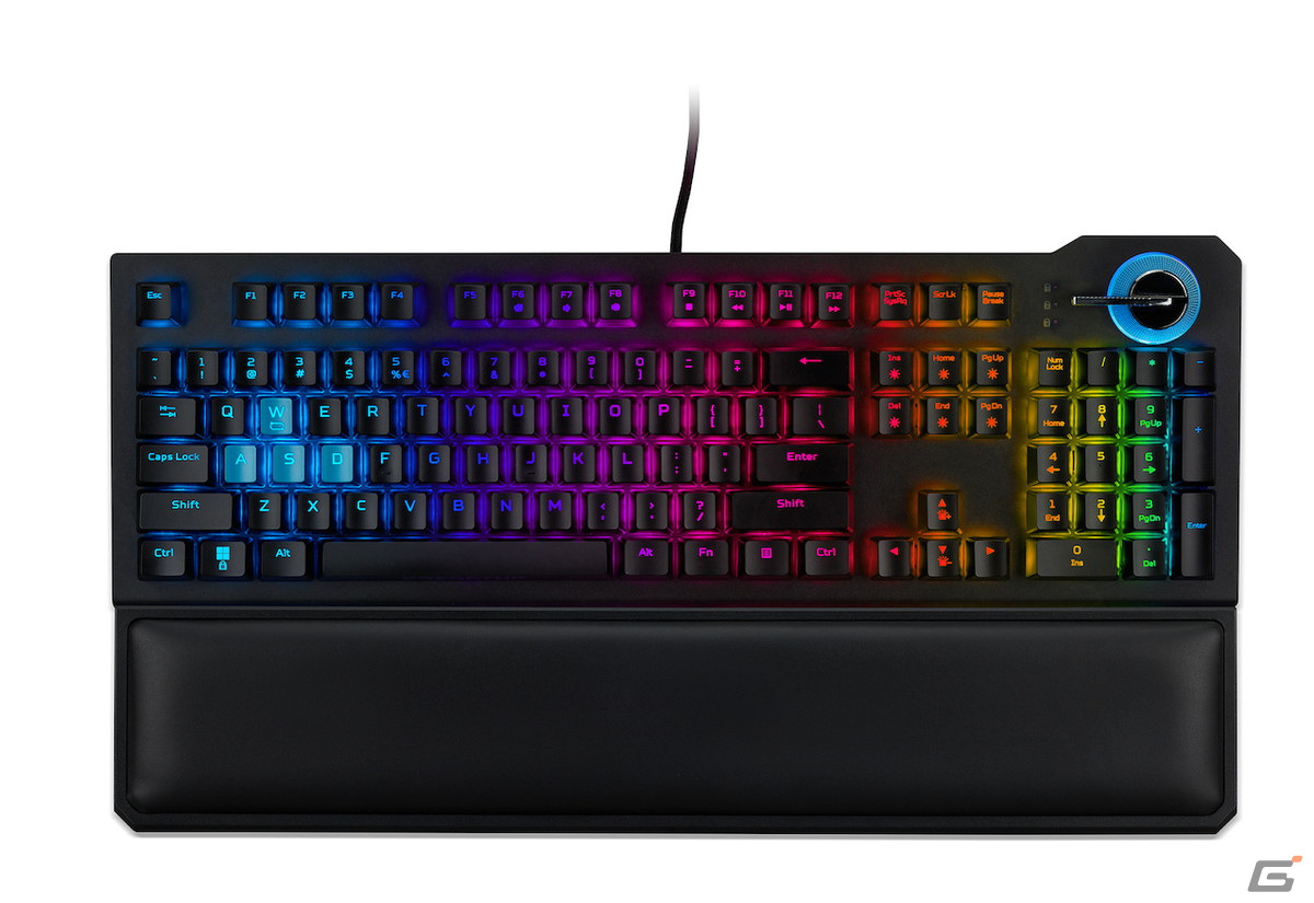 青軸赤軸が切り替えられる光学式ゲーミングキーボード「Predator Aethon 700」が2月9日に一般販売開始！の画像4