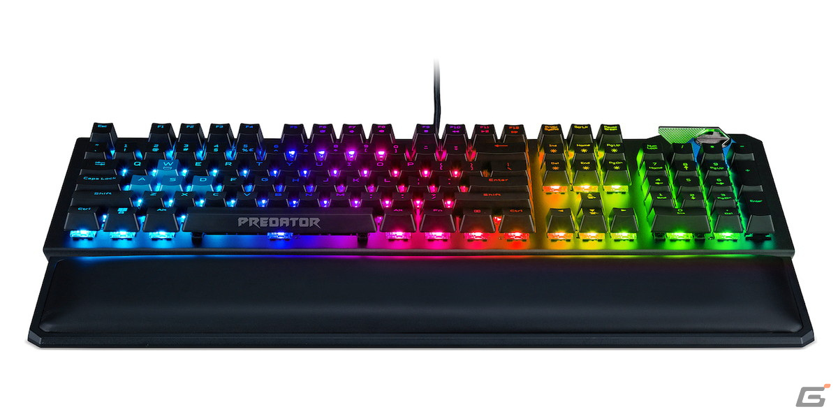 青軸赤軸が切り替えられる光学式ゲーミングキーボード「Predator Aethon 700」が2月9日に一般販売開始！の画像7
