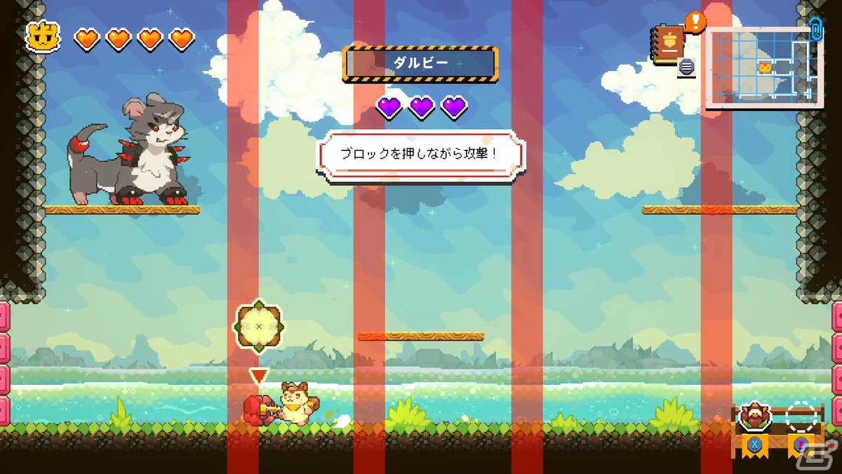 かわいいリスが主人公のメトロイドヴァニア「ザ・ラムジー」の体験版が日本語に対応しSteam Next Festにて配信！の画像1