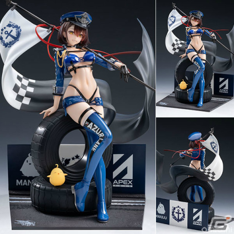 「アズールレーン」ボルチモアがレースクイーンのコスチュームで立体化！パーツの差し替えにより“照れ顔”も再現可能の画像2