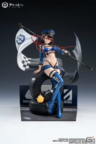 「アズールレーン」ボルチモアがレースクイーンのコスチュームで立体化！パーツの差し替えにより“照れ顔”も再現可能の画像3