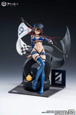 「アズールレーン」ボルチモアがレースクイーンのコスチュームで立体化！パーツの差し替えにより“照れ顔”も再現可能の画像4
