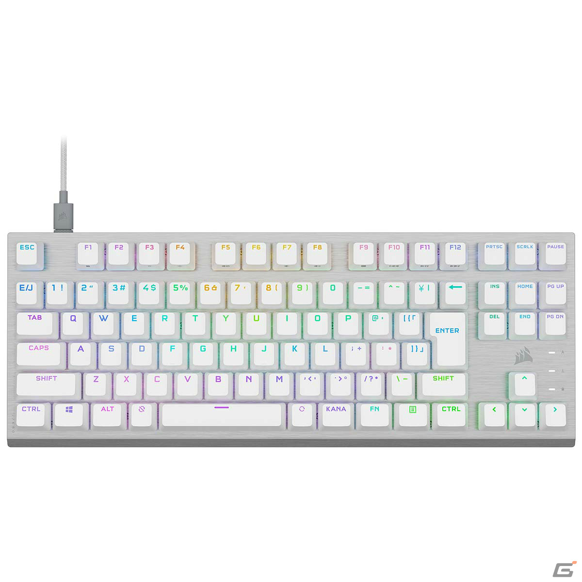 CORSAIRのメカニカルゲーミングキーボード「K60 PRO TKL OPX White」が2月8日に発売！の画像1