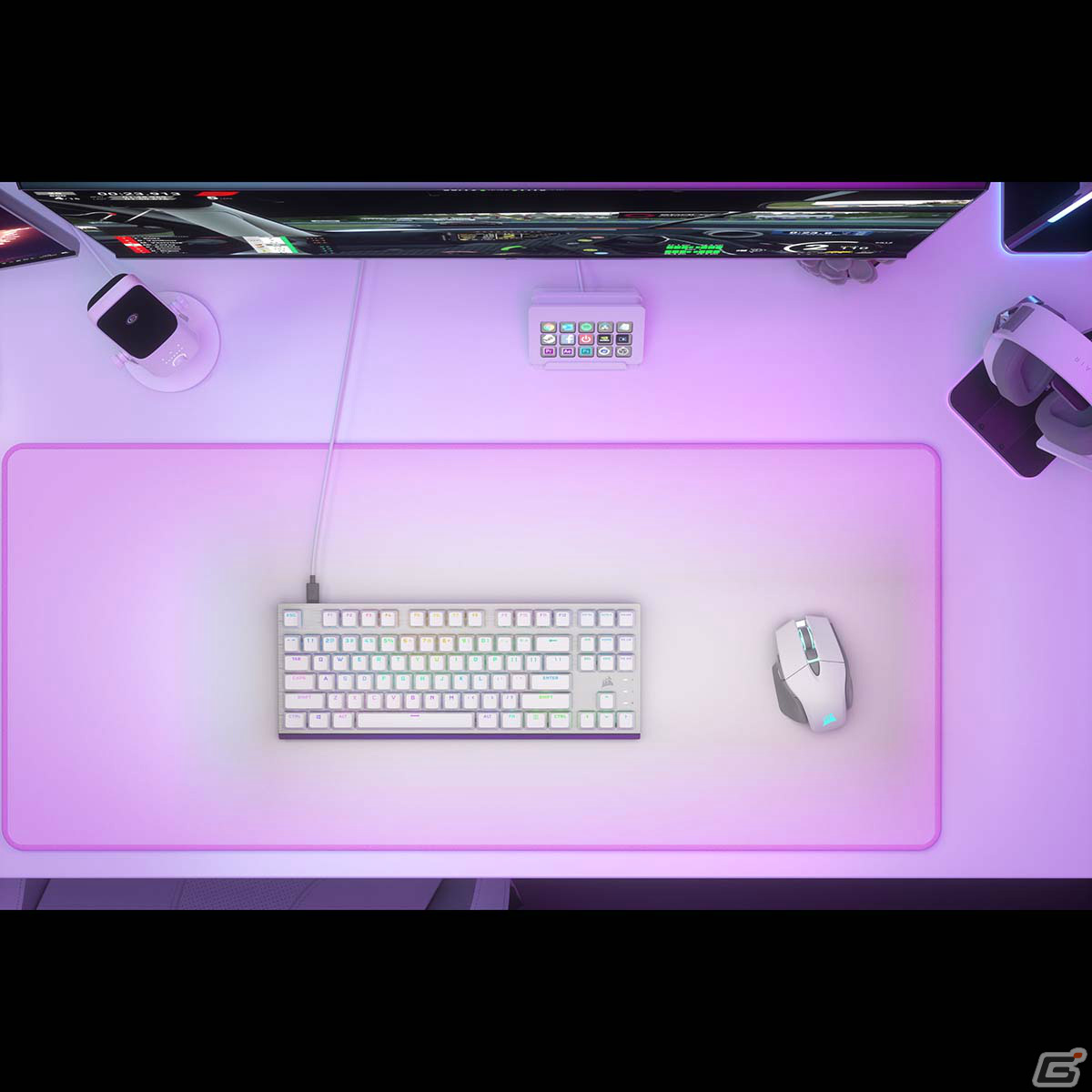 CORSAIRのメカニカルゲーミングキーボード「K60 PRO TKL OPX White」が2月8日に発売！の画像11
