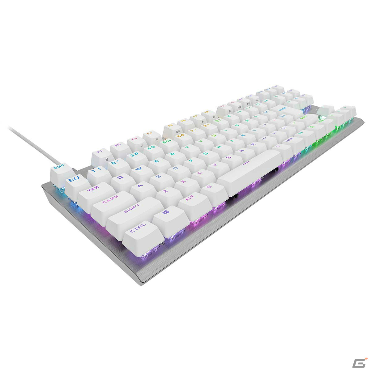 CORSAIRのメカニカルゲーミングキーボード「K60 PRO TKL OPX White」が2月8日に発売！の画像3