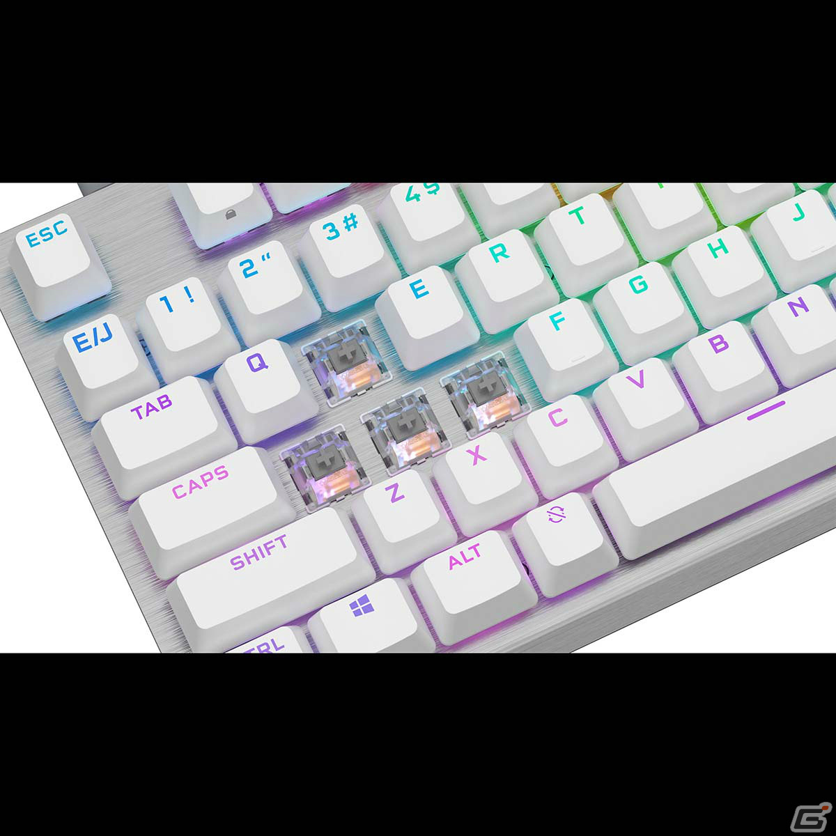 CORSAIRのメカニカルゲーミングキーボード「K60 PRO TKL OPX White」が2月8日に発売！の画像9