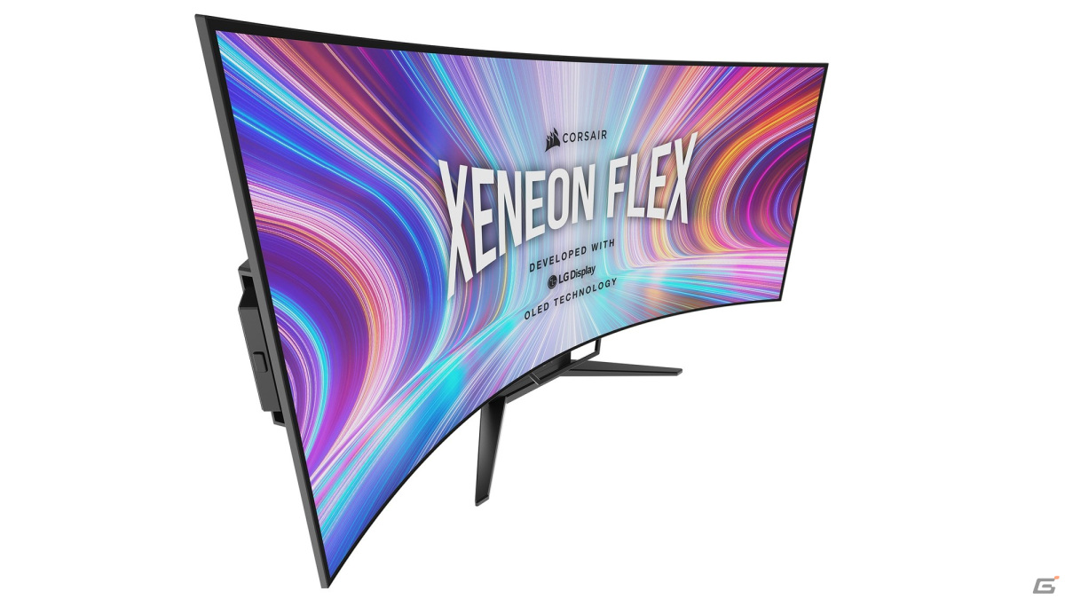湾曲率800Rまで曲げられるフレキシブルパネルを採用したゲーミングモニター「XENEON FLEX 45WQHD240」が2月15日に発売！の画像11