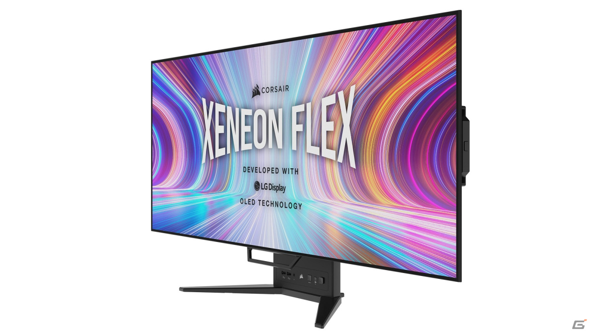 湾曲率800Rまで曲げられるフレキシブルパネルを採用したゲーミングモニター「XENEON FLEX 45WQHD240」が2月15日に発売！の画像4