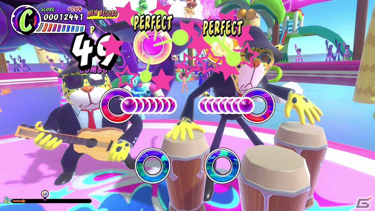 Joy-Conをマラカスに見立てシェイクするリズムアクションゲーム「サンバDEアミーゴ：パーティーセントラル」がSwitchで2023年夏に発売！の画像13