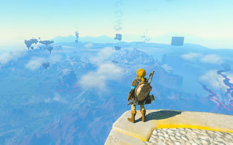 「ゼルダの伝説 ティアーズ オブ ザ キングダム」壮大な世界や新たな武器、乗り物などが登場するトレーラーが公開！