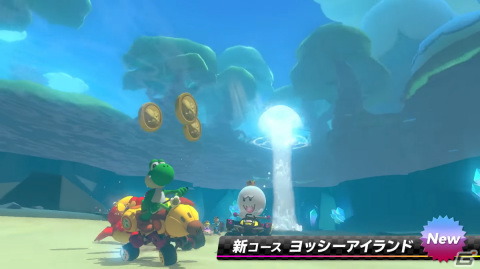 「マリオカート8 デラックス」コース追加パス第4弾が2023年春に配信！新コース「ヨッシーアイランド」や新キャラクター「キャサリン」が登場の画像4