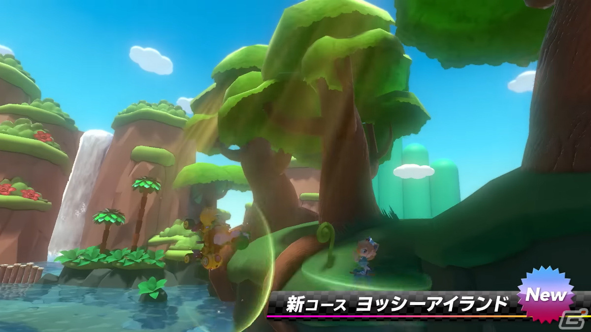 「マリオカート8 デラックス」コース追加パス第4弾が2023年春に配信！新コース「ヨッシーアイランド」や新キャラクター「キャサリン」が登場の画像2