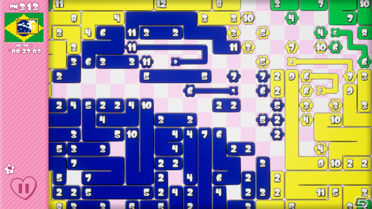 Switch「ピクセルライン2：イン・トゥ・パズルバース」が2月22日より配信！有名な美術品や干支の動物をテーマとした数百種類のパズルが登場の画像3