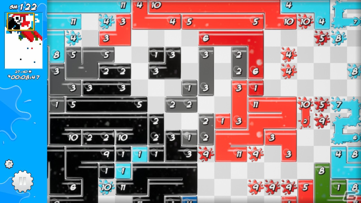 Switch「ピクセルライン2：イン・トゥ・パズルバース」が2月22日より配信！有名な美術品や干支の動物をテーマとした数百種類のパズルが登場の画像4