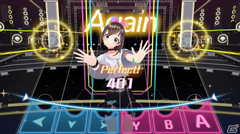 「Kizuna AI – Touch the Beat!」のSwitch版はタッチ操作とジャイロ操作に対応！直感的な操作でライブを楽しもうの画像2