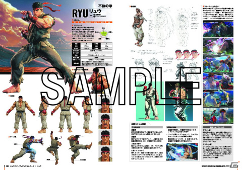 「ストリートファイター」シリーズ35周年記念書籍「ストリートファイター V クライマックスアーツ プラス ZERO to6」が2月22日に発売！の画像3