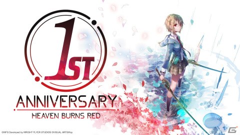 「ヘブバン」リリース1周年！「Angel Beats!」コラボガチャに立華かなでと仲村ゆりが登場の画像1