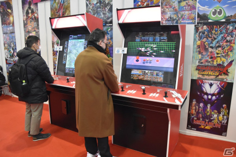 「機動戦士ガンダム EXVS.2 オーバーブースト」が初出展のJAEPO2023をレポート！所狭しとビデオゲーム筐体が設置されたブースもの画像17
