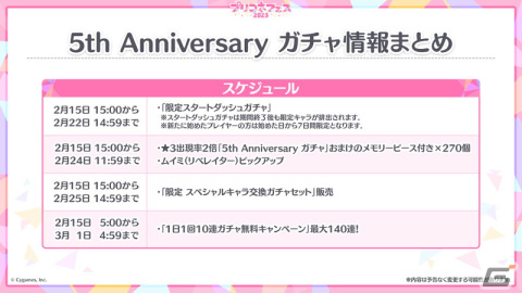 「プリンセスコネクト！Re:Dive」5周年！ミソラ（CV：鬼頭明里）の登場やメインストーリー第3部の続報などが公開にの画像4