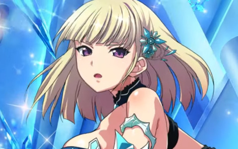 「一騎当千エクストラバースト」黒百合（CV：大地葉）が限定衣装で登場！極光の白銀世界ガチャVol.1が実施