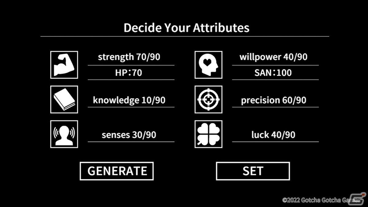 TRPG感覚でプレイできるクトゥルフ神話モチーフの2DADV「Cthulhu Mythos ADV 闇に囁く狂気」Steam版が英語、簡体字に対応！の画像8