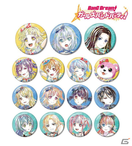 「バンドリ！ ガールズバンドパーティ！」トレーディングAni-Art第4弾グッズの受注受付が開始！アクリルネームプレートや缶バッジなどが登場の画像11