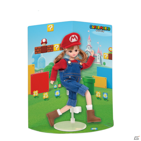 リカちゃんとマリオが初コラボ！「スーパーマリオだいすきリカちゃん」が3月10日に発売の画像1