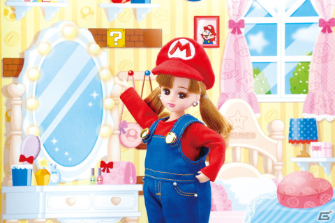 リカちゃんとマリオが初コラボ！「スーパーマリオだいすきリカちゃん」が3月10日に発売の画像2
