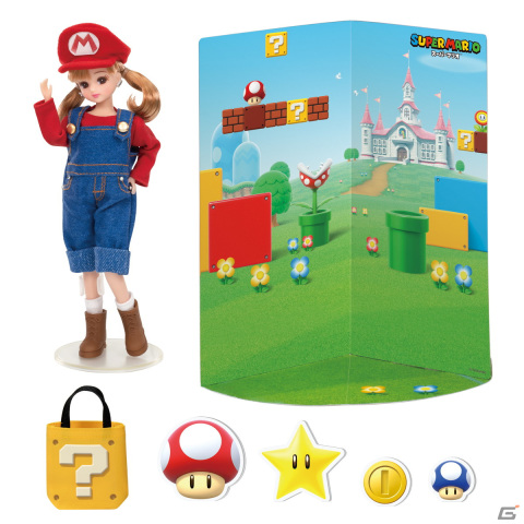 リカちゃんとマリオが初コラボ！「スーパーマリオだいすきリカちゃん」が3月10日に発売の画像3