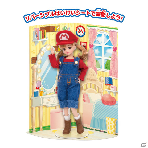 リカちゃんとマリオが初コラボ！「スーパーマリオだいすきリカちゃん」が3月10日に発売の画像4