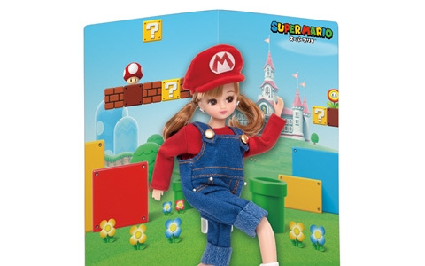 リカちゃんとマリオが初コラボ！「スーパーマリオだいすきリカちゃん」が3月10日に発売